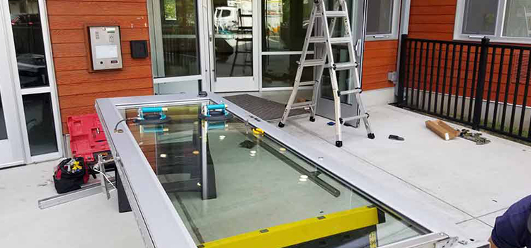 storefront door glass replacement La Presa